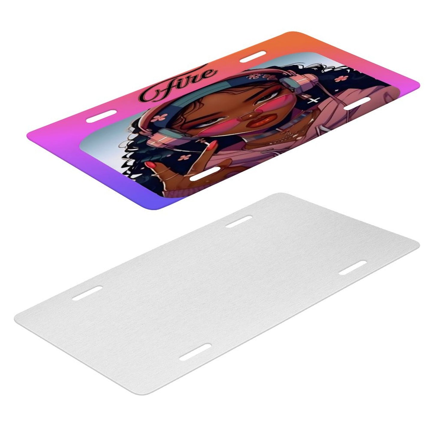 Car License Plate-11.8”x5.9”