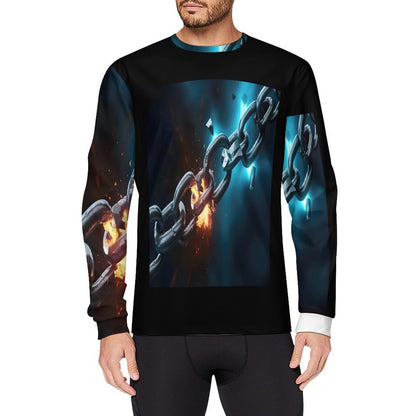 Men's Workout Top Long Sleeve DS017 (All-Over Printing)