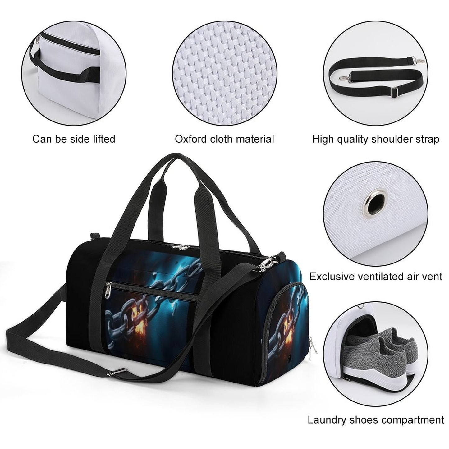 Gym bag A017 Large Capacity Sports Duffel