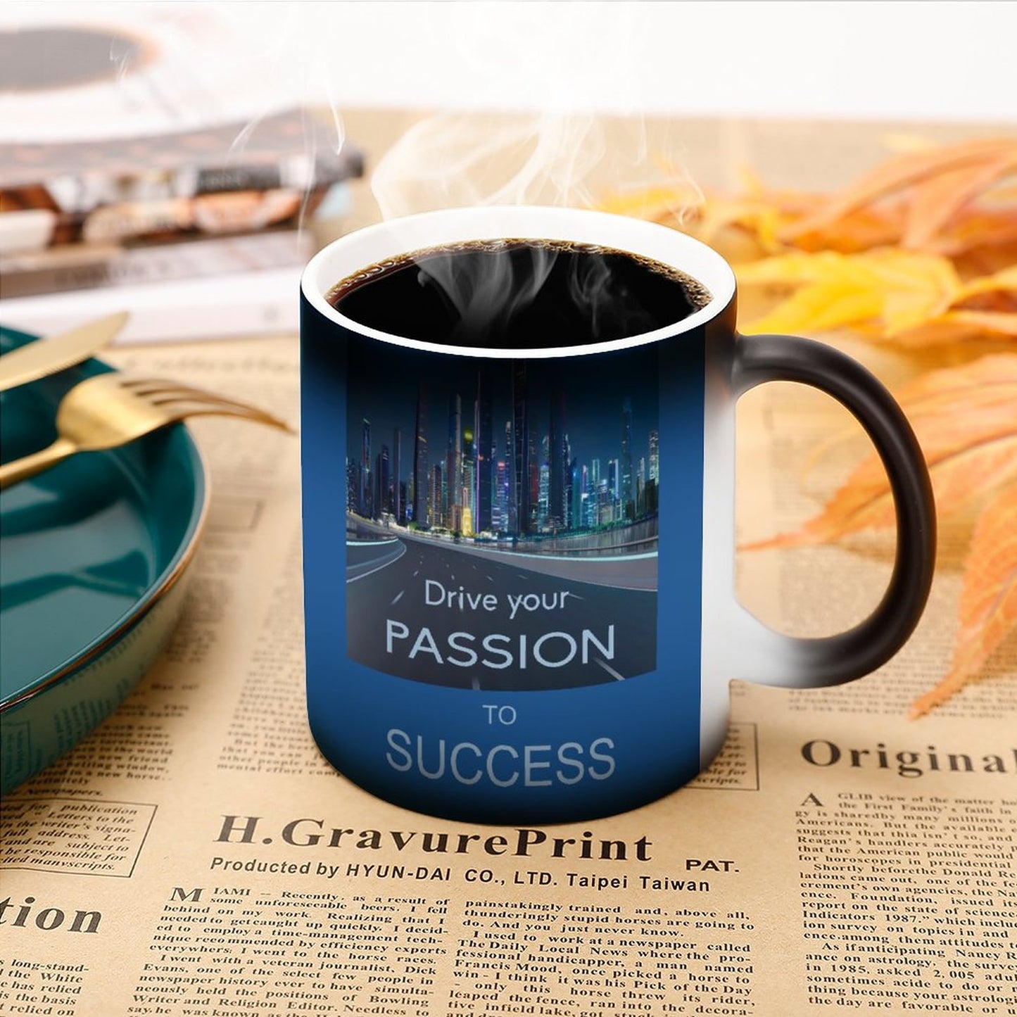 Color Change Mug (Dual-sided & Different Images)
