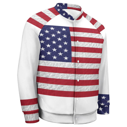 AMERICA Men's Baseball Jacket-2XS-6XL