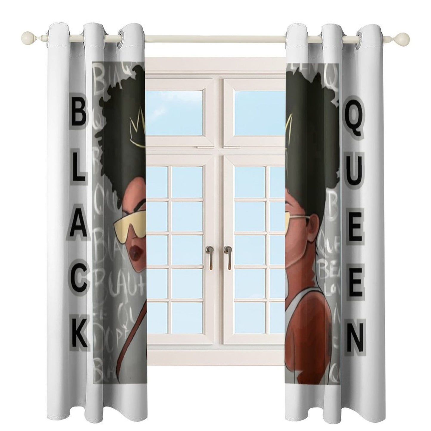 Grommet Curtain-52"x72"/ 132x183cm