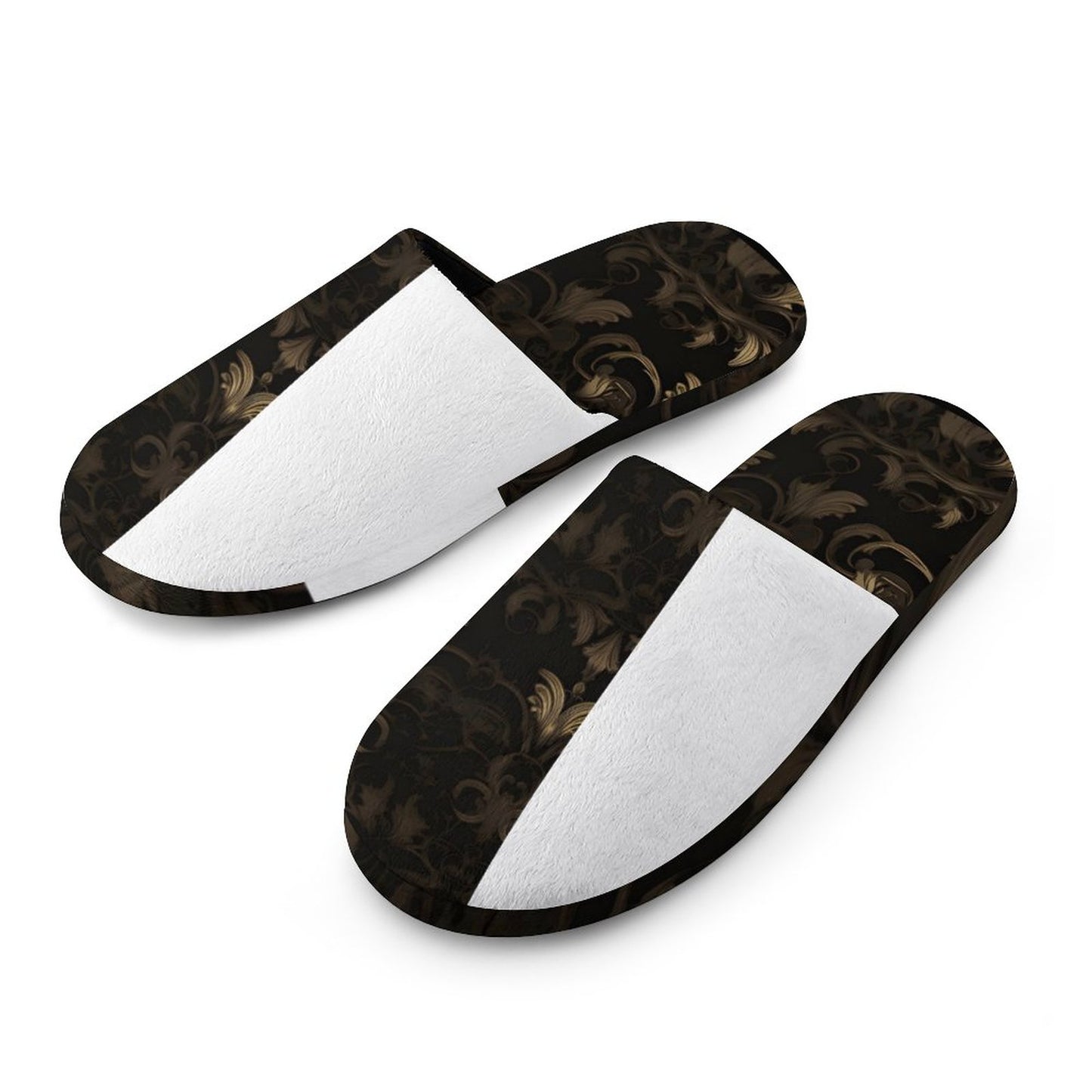 Flannel Men's Cotton Slippers