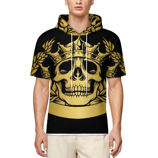 280gsm Men's Mid Sleeved Hoodie(All-Over Printing)