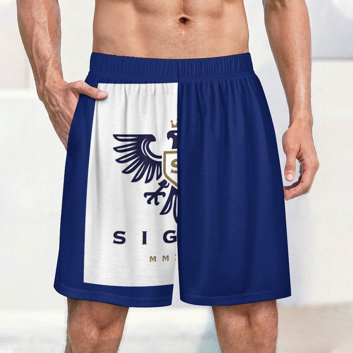 170gsm Pajama Shorts for Men LM012 (All-Over Printing)