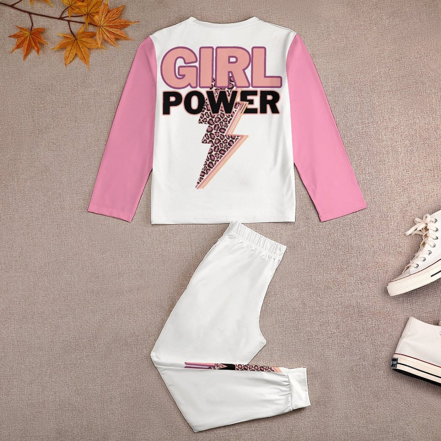 Long Sleeve Girls Nightwear JTZ (All-Over Printing)