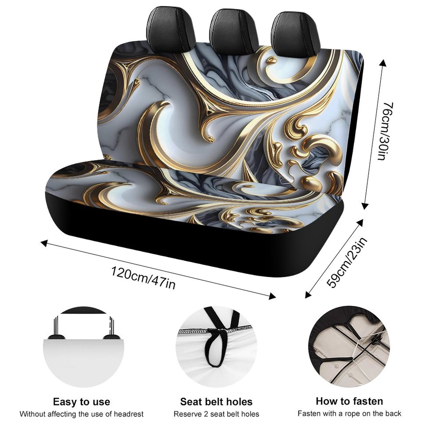 Back Seat Cover for Cars