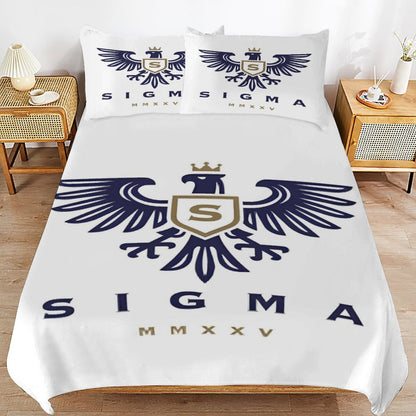 3-Piece Bedding Set-86"×70"/ 218×177cm (Dual-sideded Printing)