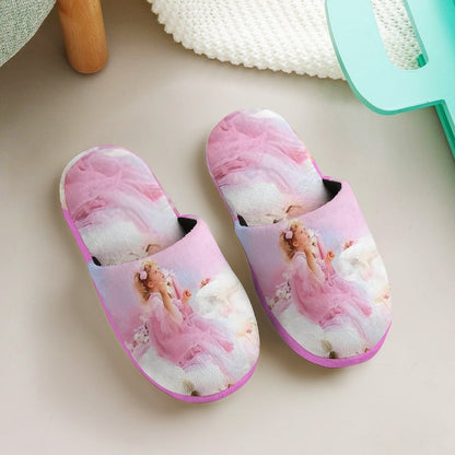 Flannel Children's Cotton Slippers (All-Over Printing)