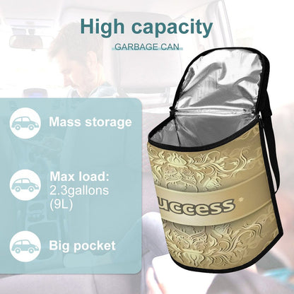 Collapsible Car Trash Bin