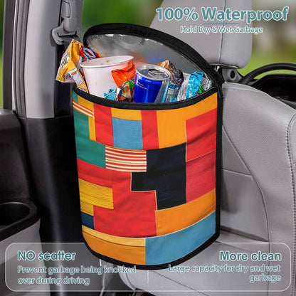 Collapsible Car Trash Bin