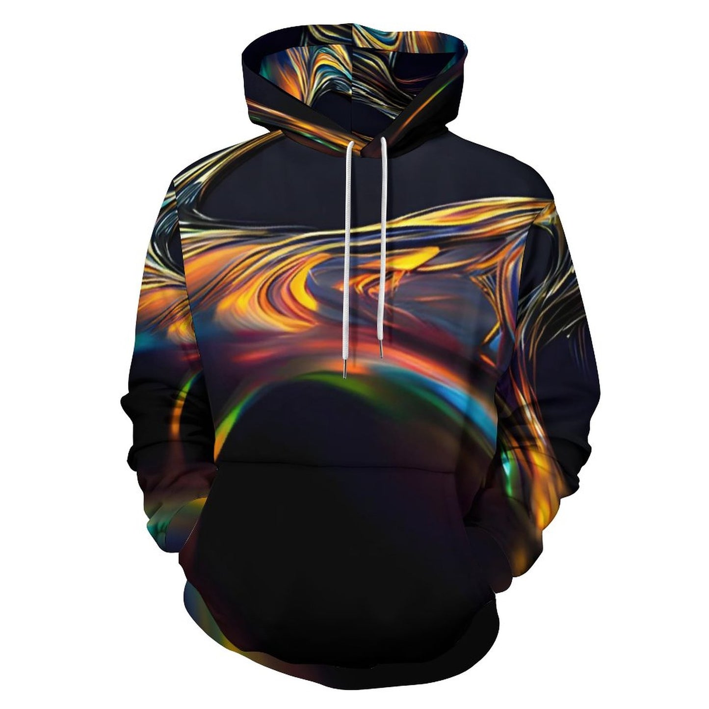 230gsm Men's Cool Hoodie with Double-layer Cap (All-Over Printing)