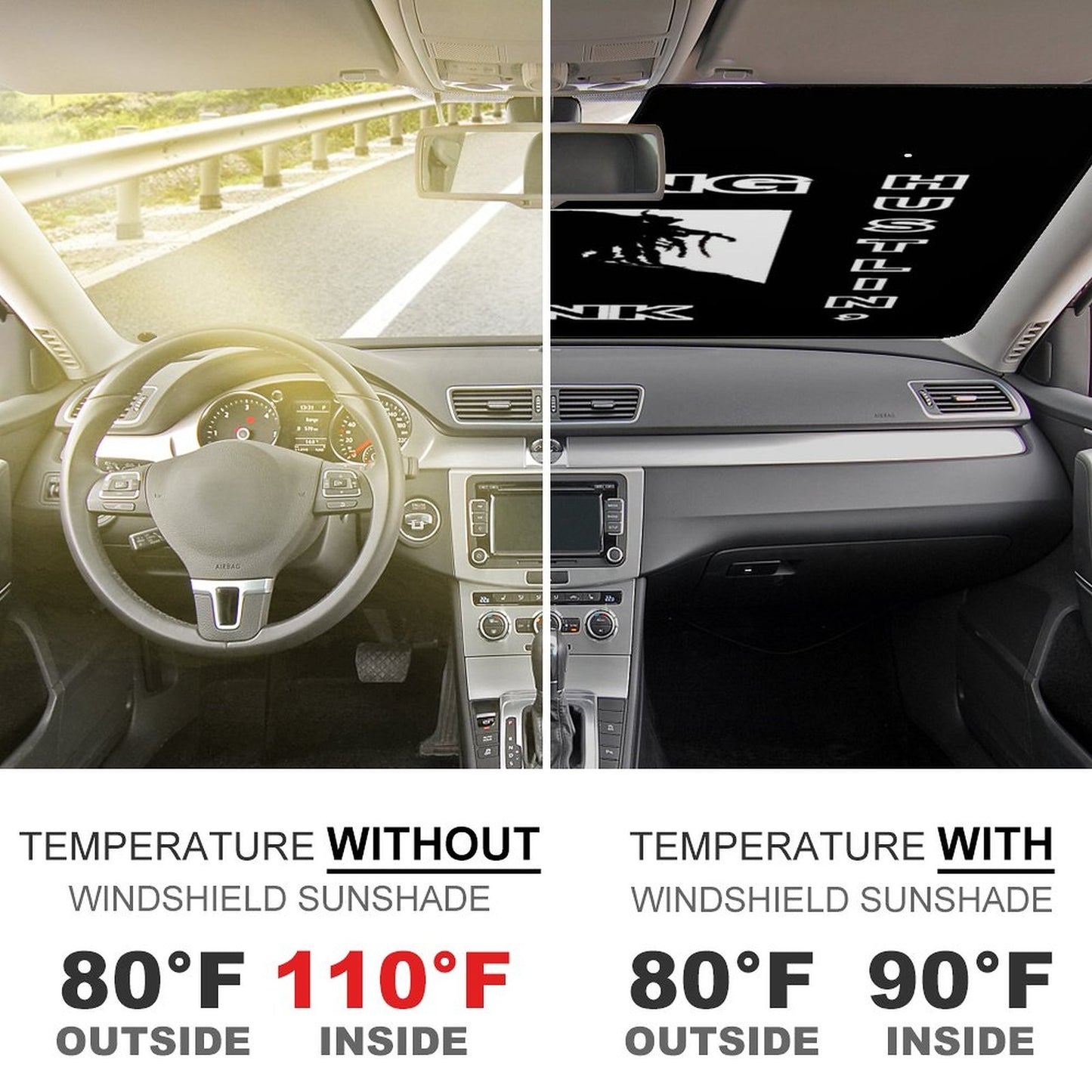 Car Cool with Sun Shades-MAKING BANK