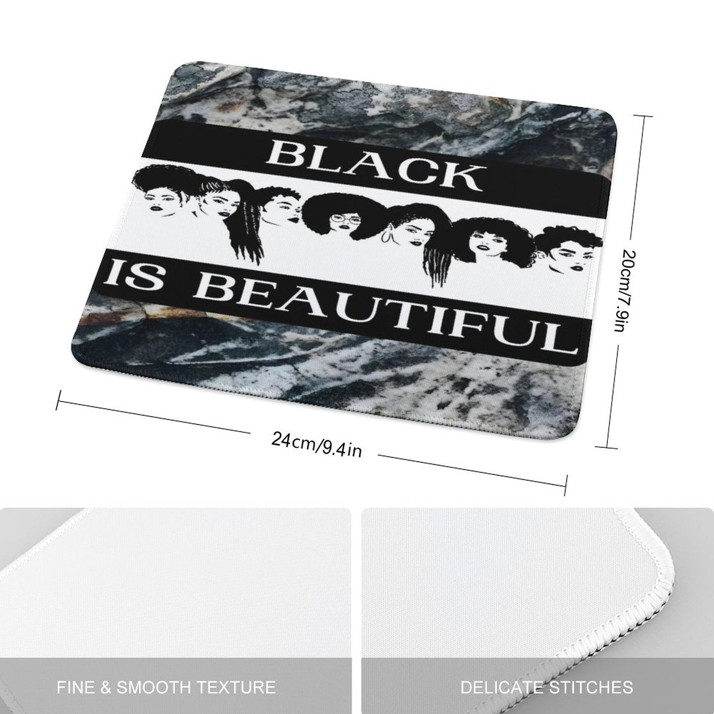 Custom Over-locking Mouse Pad