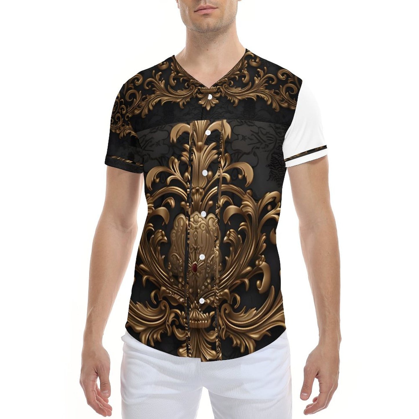 Short Sleeve Men's Baseball Batting Jacket J50T