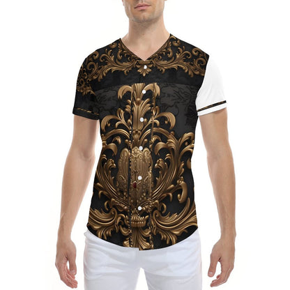 Short Sleeve Men's Baseball Batting Jacket J50T
