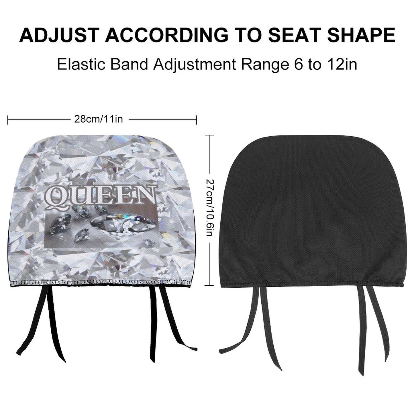 Custom Car Headrest Covers