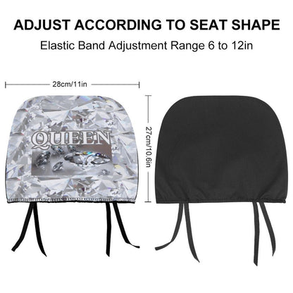 Custom Car Headrest Covers