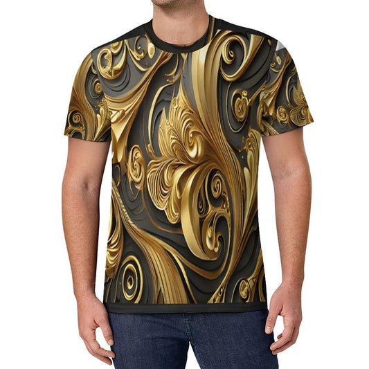 120gsm Short Sleeve All Over Print T-Shirt OMDT01 (All-Over Printing)