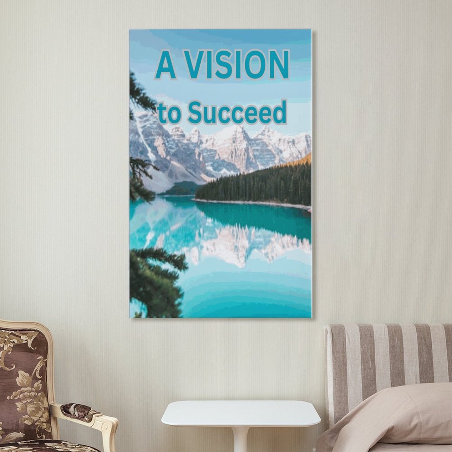 Framed Wooden Poster Hanging (Vertical 2:3)-8x12 inch