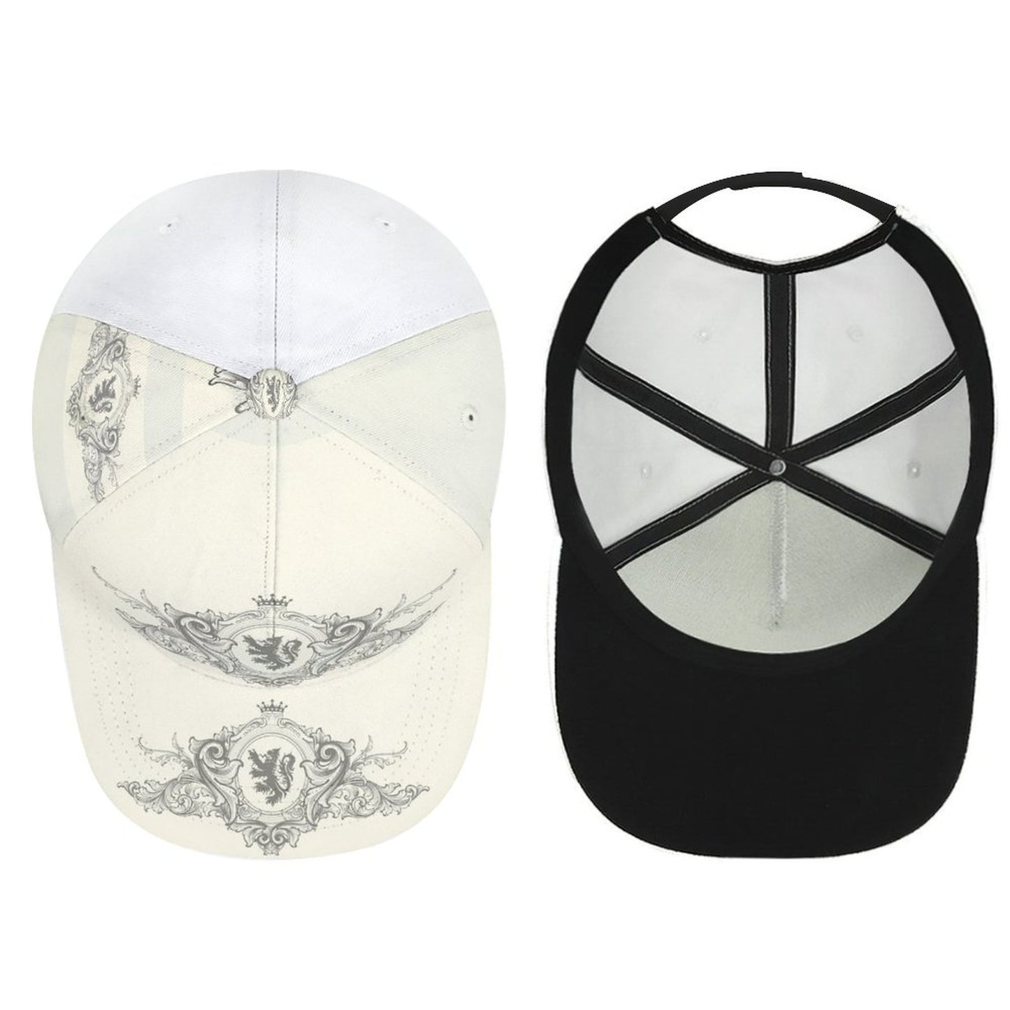 Bent Fitted Cap (All-Over Printing)