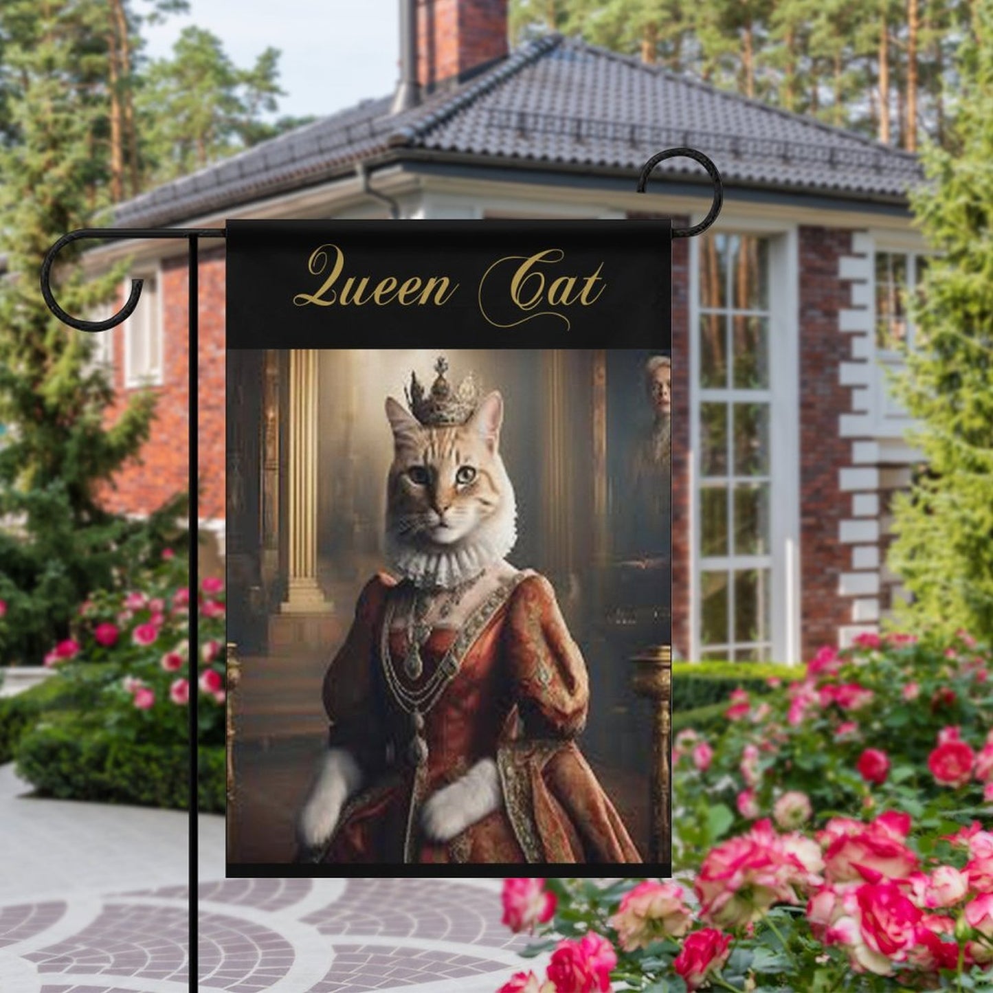 Garden Flag (2 Pics on 2 Sides)-12"x18"