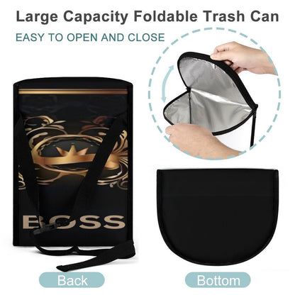 Collapsible Car Trash Bin