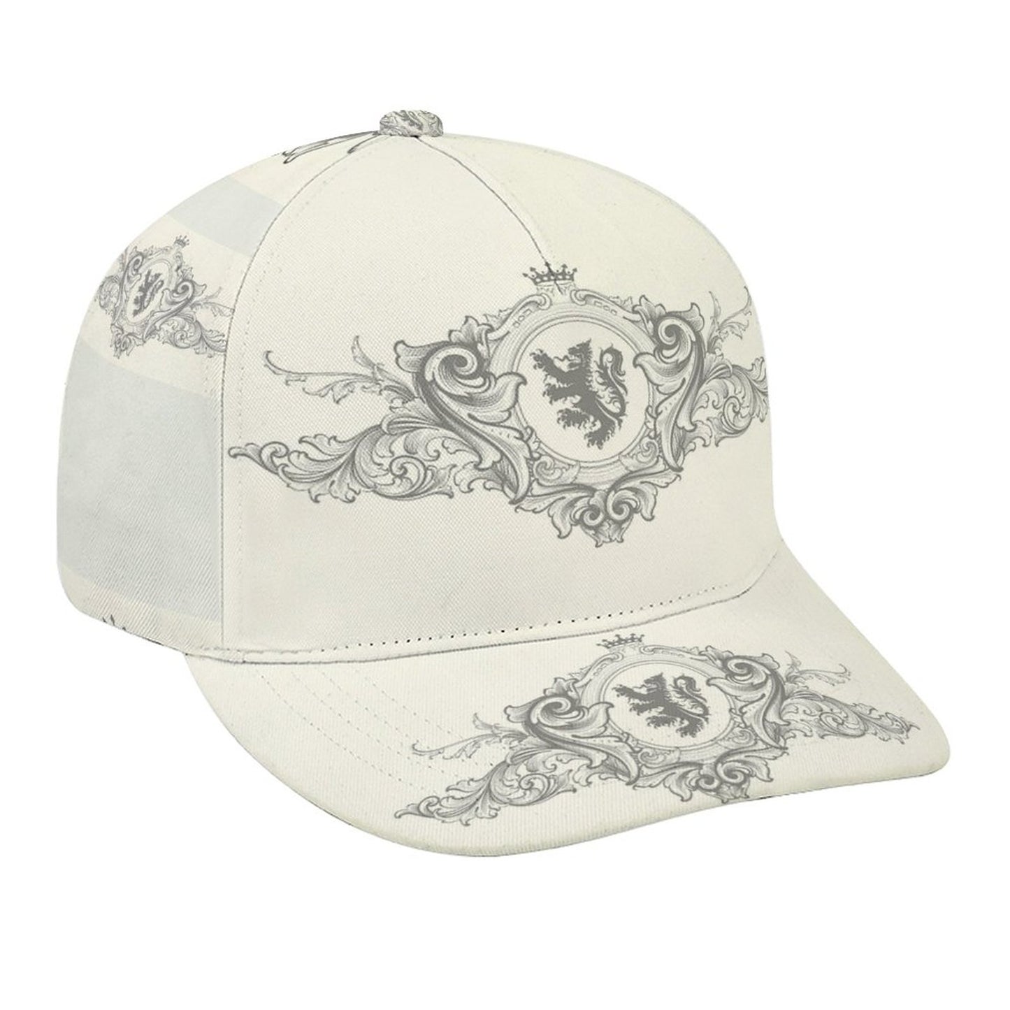 Bent Fitted Cap (All-Over Printing)
