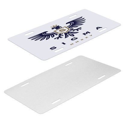 Car License Plate-11.8”x5.9”-SIGMA