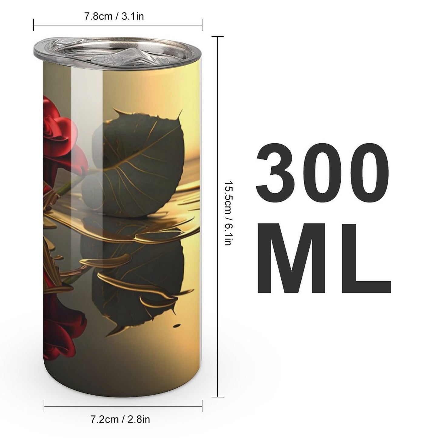 Insulated Drinking Cups with Lids