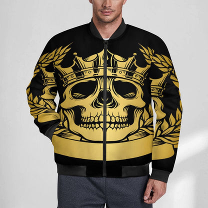 180gsm Zipper Bomber Jacket(All-Over Printing)