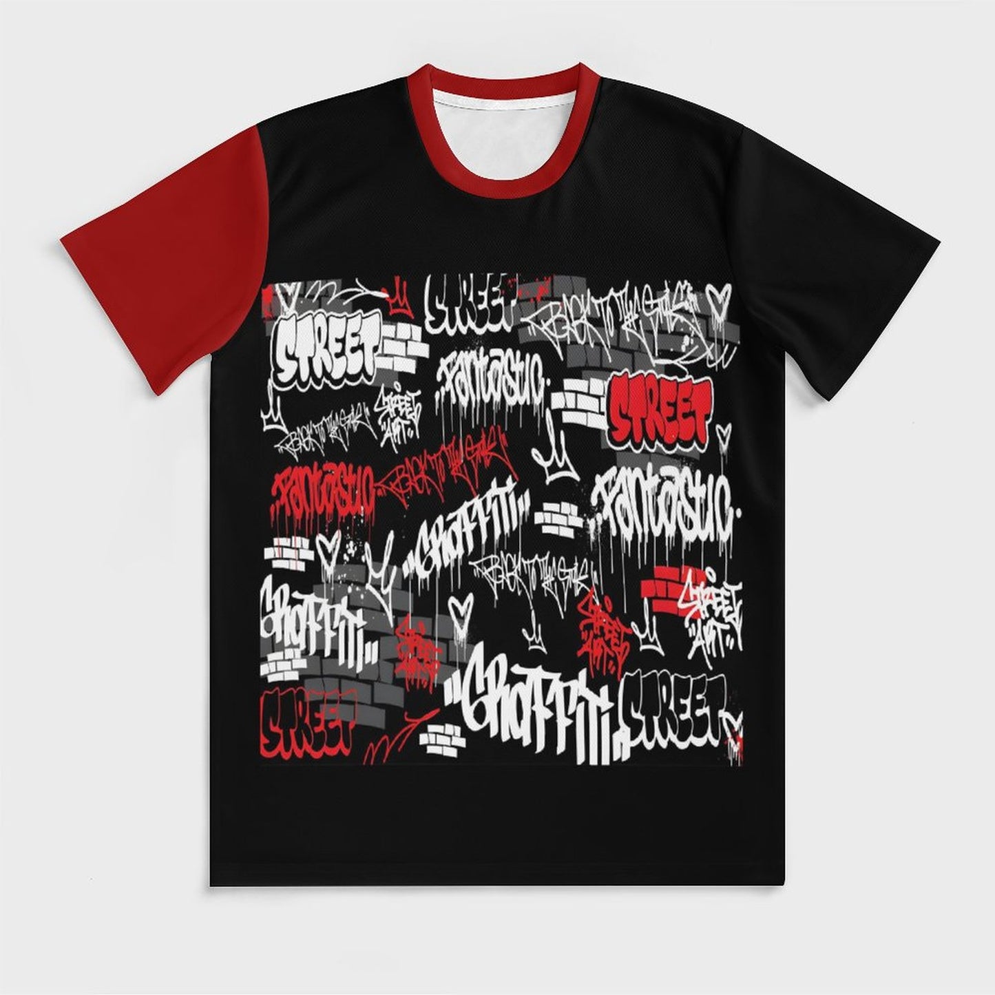 120gsm Short Sleeve All Over Print T-Shirt OMDT01 (All-Over Printing)