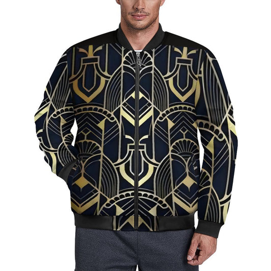 180gsm Zipper Bomber Jacket BMJ (All-Over Printing)