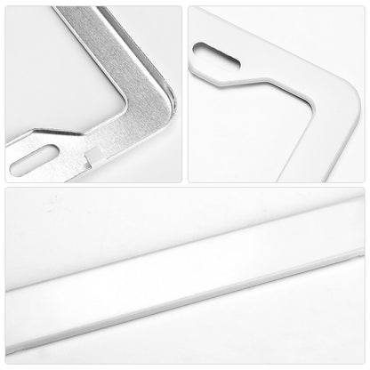 License Plate Frame with 4 Flat Holes(1 Pair)