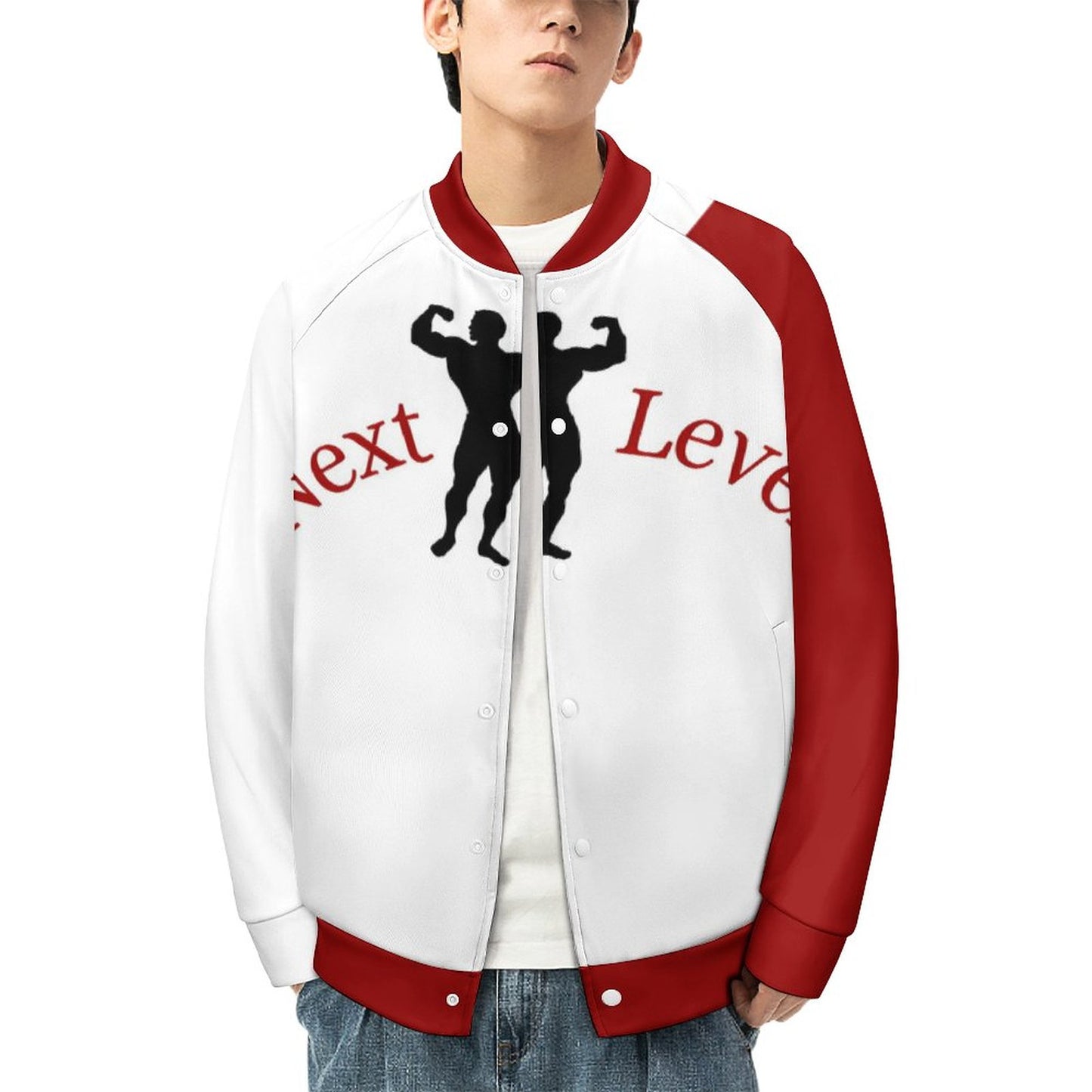 Men's Baseball Jacket (All-Over Printing)