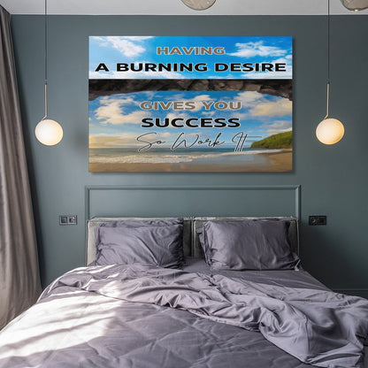 Hanging Poster (Horizontal 3:2)-12x18 inch/ 8x12 inch