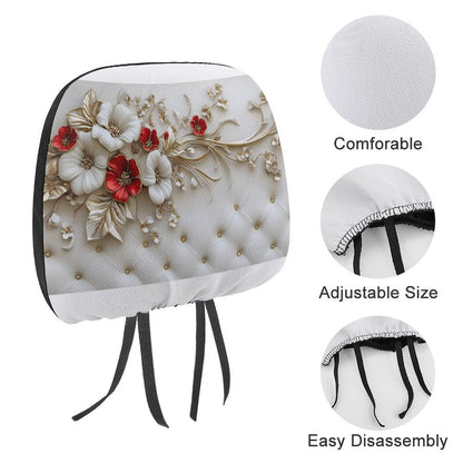 Custom Car Headrest Covers