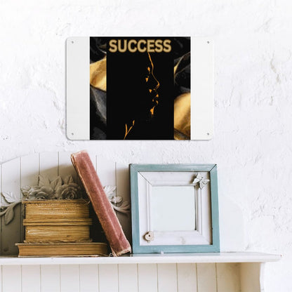 Horizontal Personalized Metal Wall Art Tin Sign-5.5"x7.9"/14x20cm