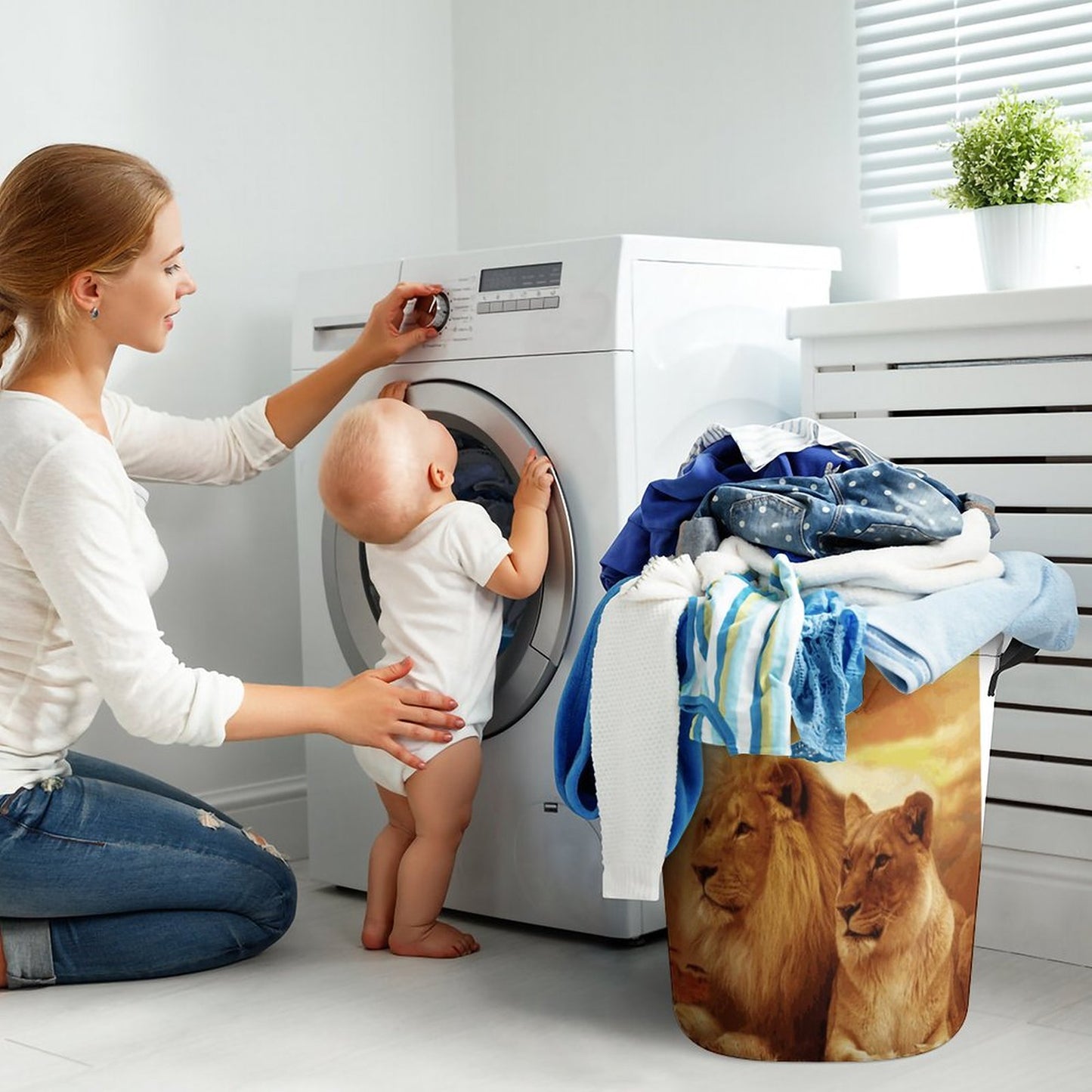 Collapsible Laundry Basket