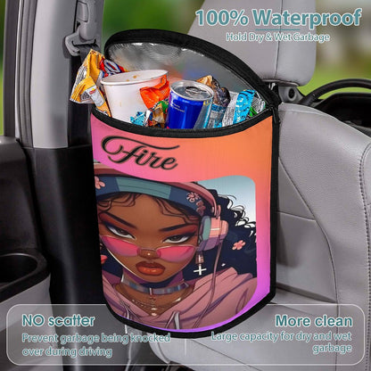 Collapsible Car Trash Bin