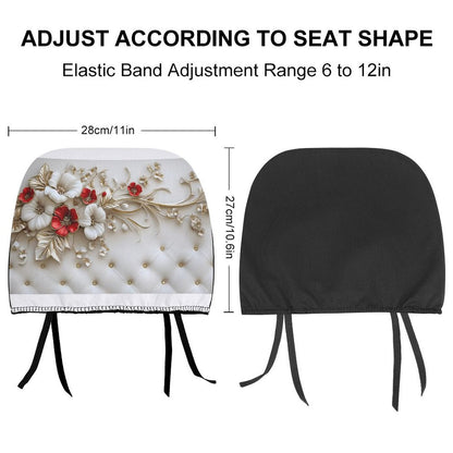 Custom Car Headrest Covers
