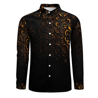 Men's Long Sleeve Shirt with Pocket LS (All-Over Printing)
