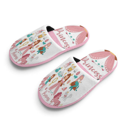 Flannel Children's Cotton Slippers (All-Over Printing)