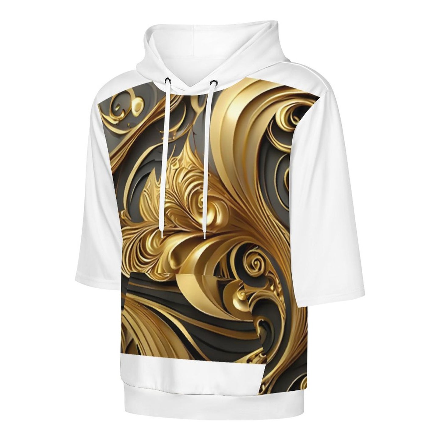280gsm Half Sleeve Hoodie(All-Over Printing)