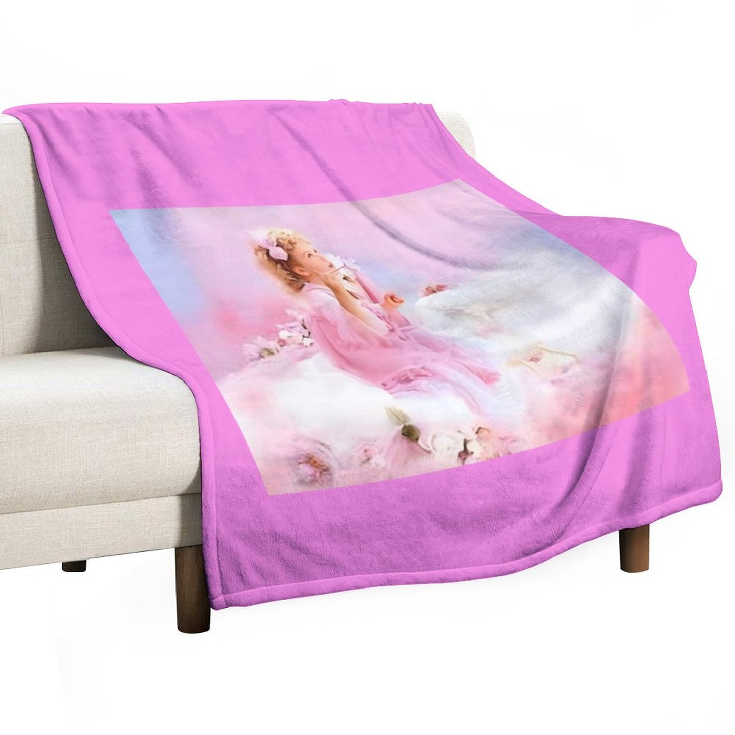 280gsm Flannel Blanket-50"x60" (Dual-sided Printing)