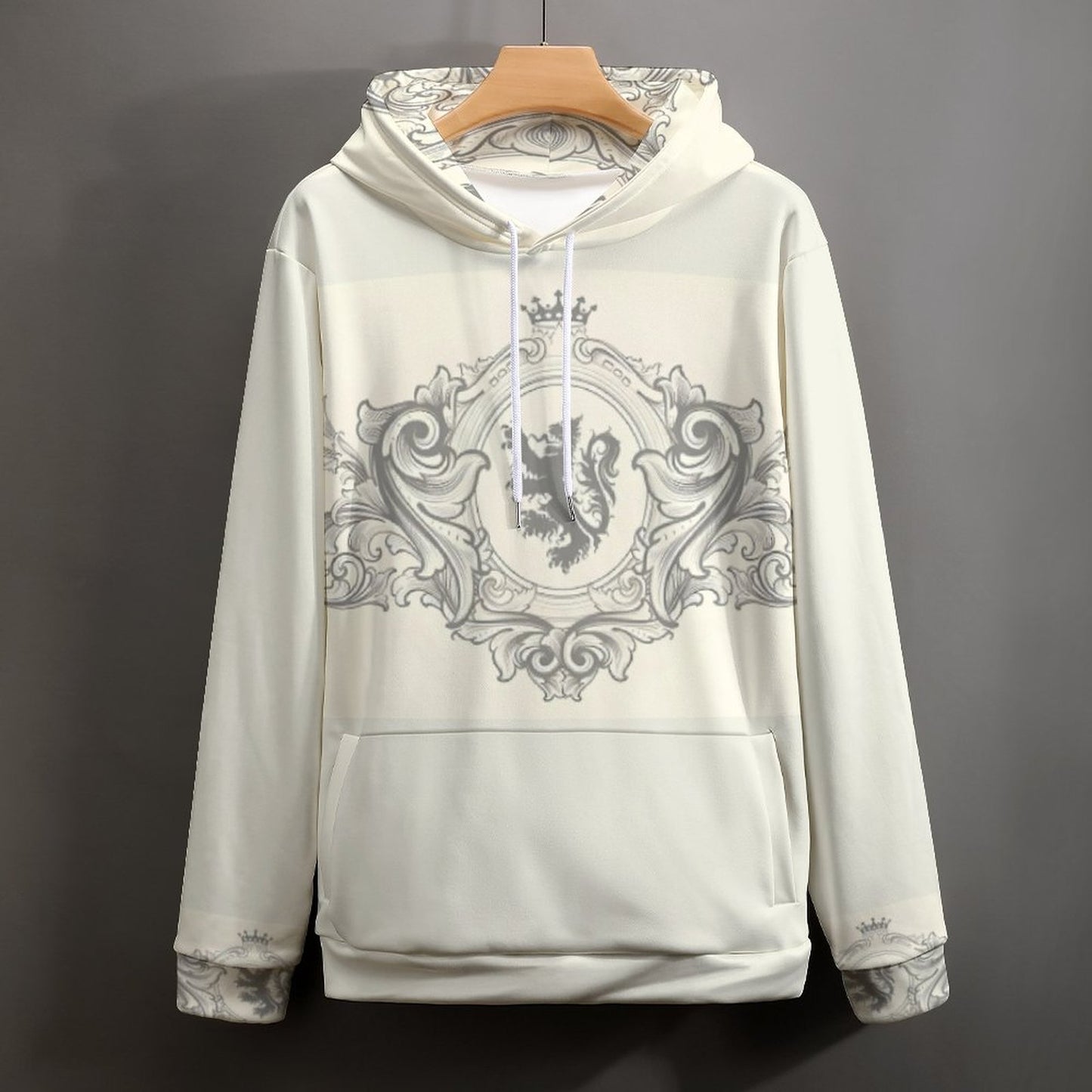 230gsm Men's Cool Hoodie with Double-layer Cap (All-Over Printing)