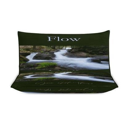 3-Piece Bedding Set-90"x90"/ 229x229cm (Dual-sided Printing)