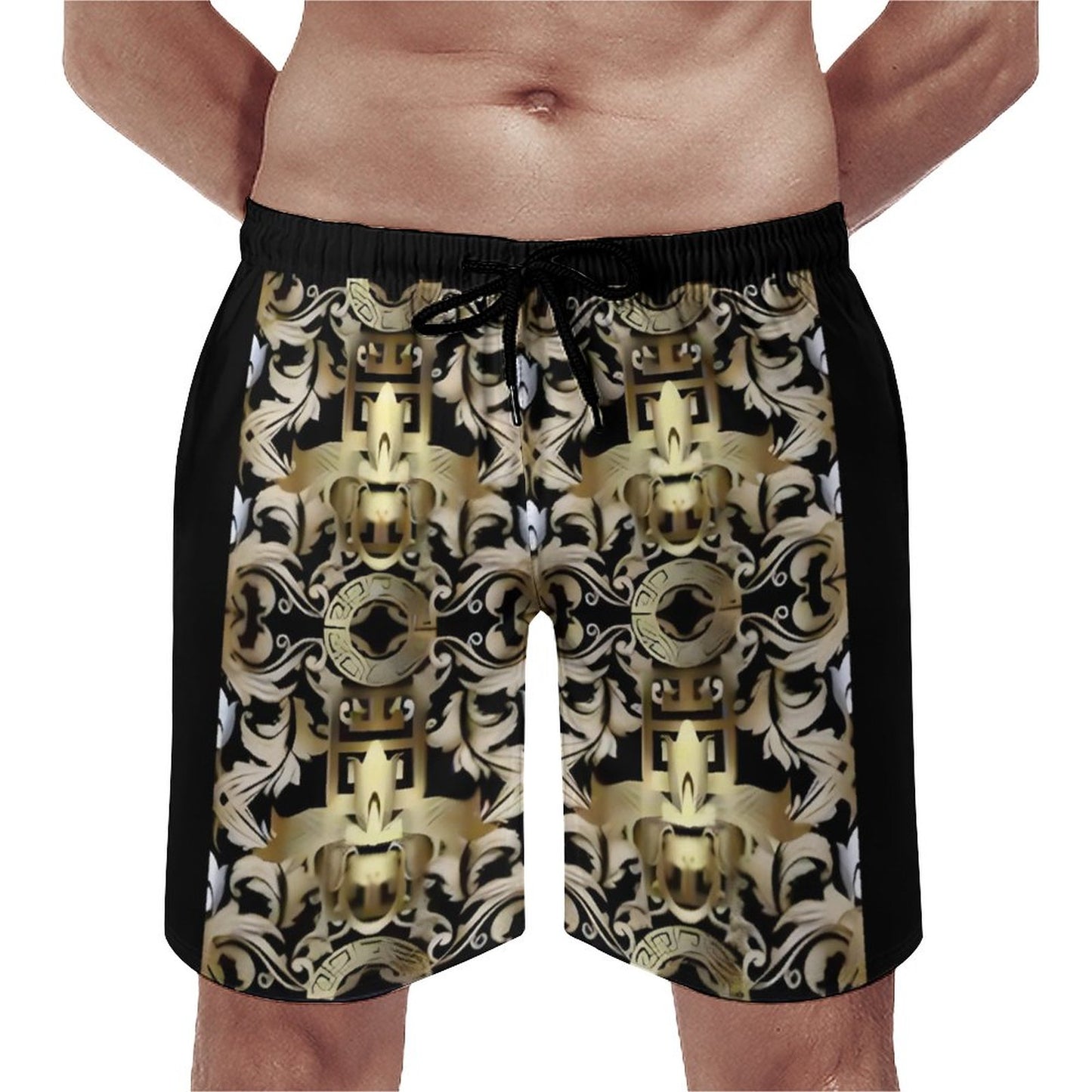 Men's Beach Shorts with Pockets