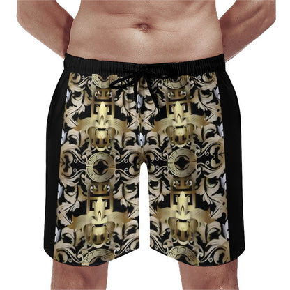 Men's Beach Shorts with Pockets