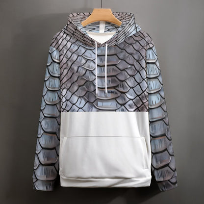 230gsm Men's Cool Hoodie with Double-layer Cap (All-Over Printing)